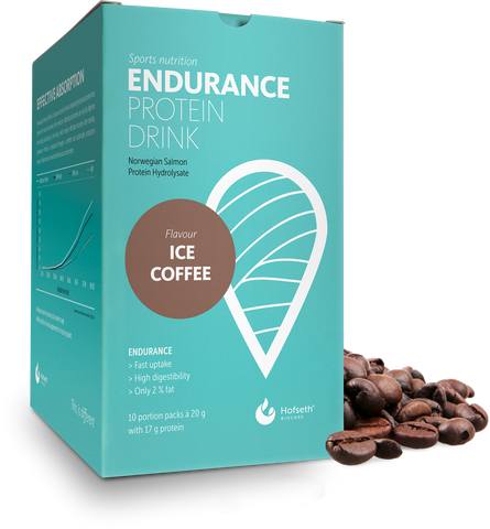 Endurance Protein Drink Forest Ice Coffee - NaturaNordica