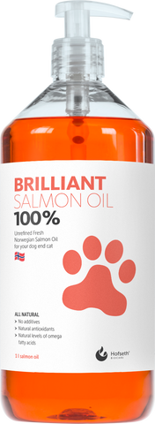 Brilliant Salmon Oil for pets 1000 ml - NaturaNordica