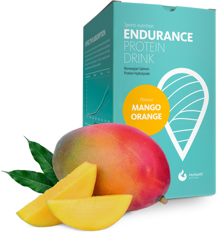 Endurance Protein Drink Mango Orange - NaturaNordica